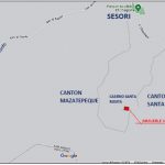75-B Santa Rosa, Sesori - Ubicación