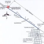 Esquema de ubicaciขn Lotificaciขn La Fortuna, Lote 1 y 2