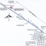 Esquema de ubicaciขn Lotificaciขn La Fortuna, Lote 3